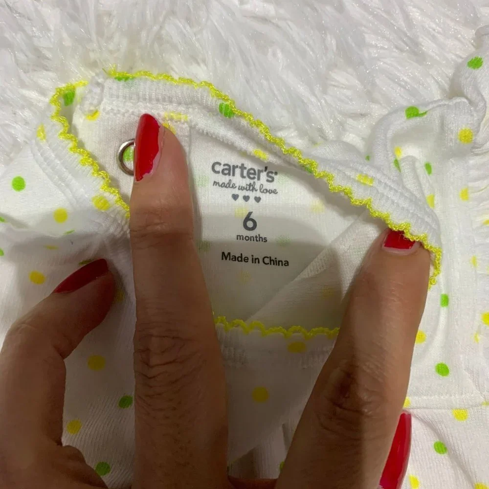 Bundle 6M Baby Girl-Carters & Ralph Lauren- 3Piece